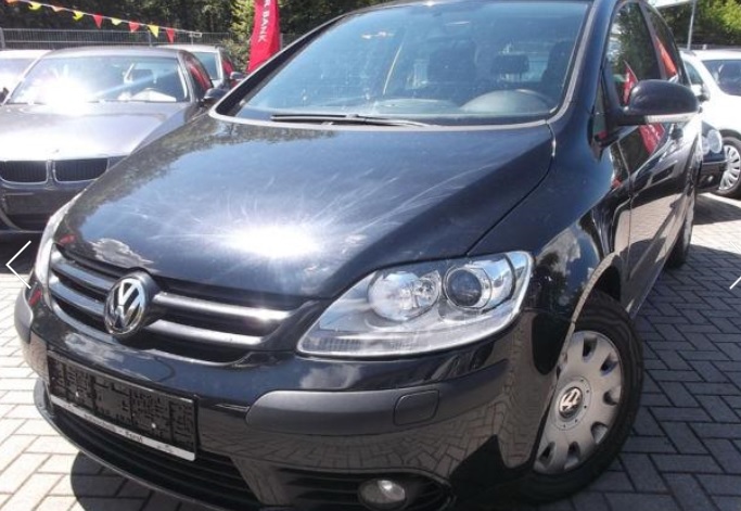 Left hand drive VOLKSWAGEN GOLF PLUS 1.9 TDI DSG